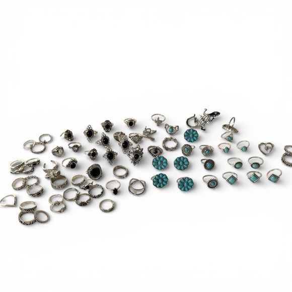 NWOT Statement Ring Lover’s Dream Lot – 70+ Rings - Picture 5 of 5